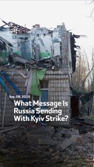 What Message Is Russia Sending With Kyiv Strike?