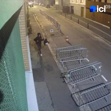 DOCUMENT ICI - Les images de l'homme qui dépose une tête de cochon devant la mosquée de Montreuil