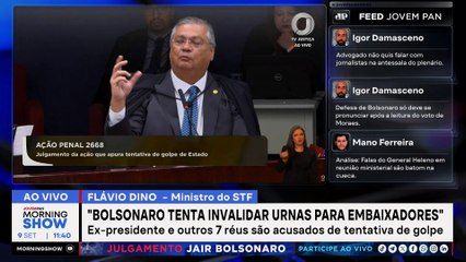 Moraes e Fux discutem sobre intervenções durante voto no STF
