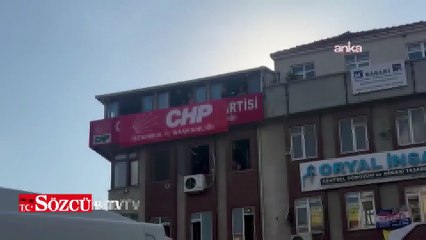 Yeni CHP İl başkanlığı binasına tabela asıldı