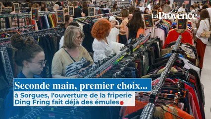 Seconde main, premier choix... à Sorgues, l'ouverture de la friperie Ding Fring fait déjà des émules