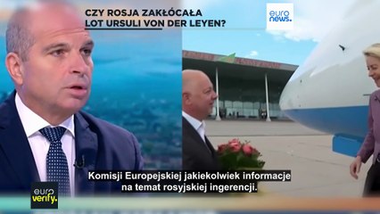Sygnał GPS samolotu von der Leyen zagłuszony przez Rosję? Analizujemy doniesienia