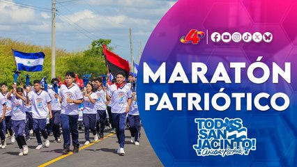 🇳🇮 Homenaje a la Batalla de San Jacinto: estudiantes participan en maratón patriótico