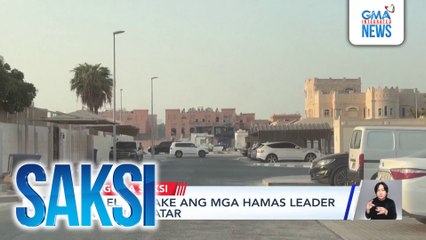 Israel, inatake ang mga Hamas leader sa Qatar | Saksi