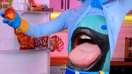 Fridge Emptied In Seconds ⚡😂 #funnyshorts