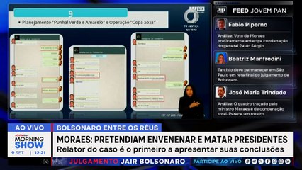 Moraes afirma que planejamento de assassinatos está “fartamente comprovado”
