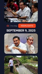 Today’s headlines: Flood control projects, Estrada & Villanueva, Discayas | The wRap | September 9, 2025