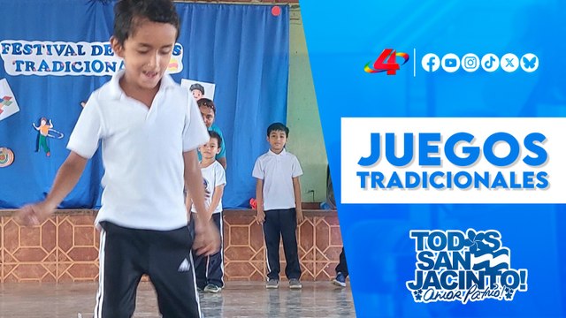 Festival “Juego y Aprendo”: estudiantes de primaria disfrutan de juegos tradicionales en Managua