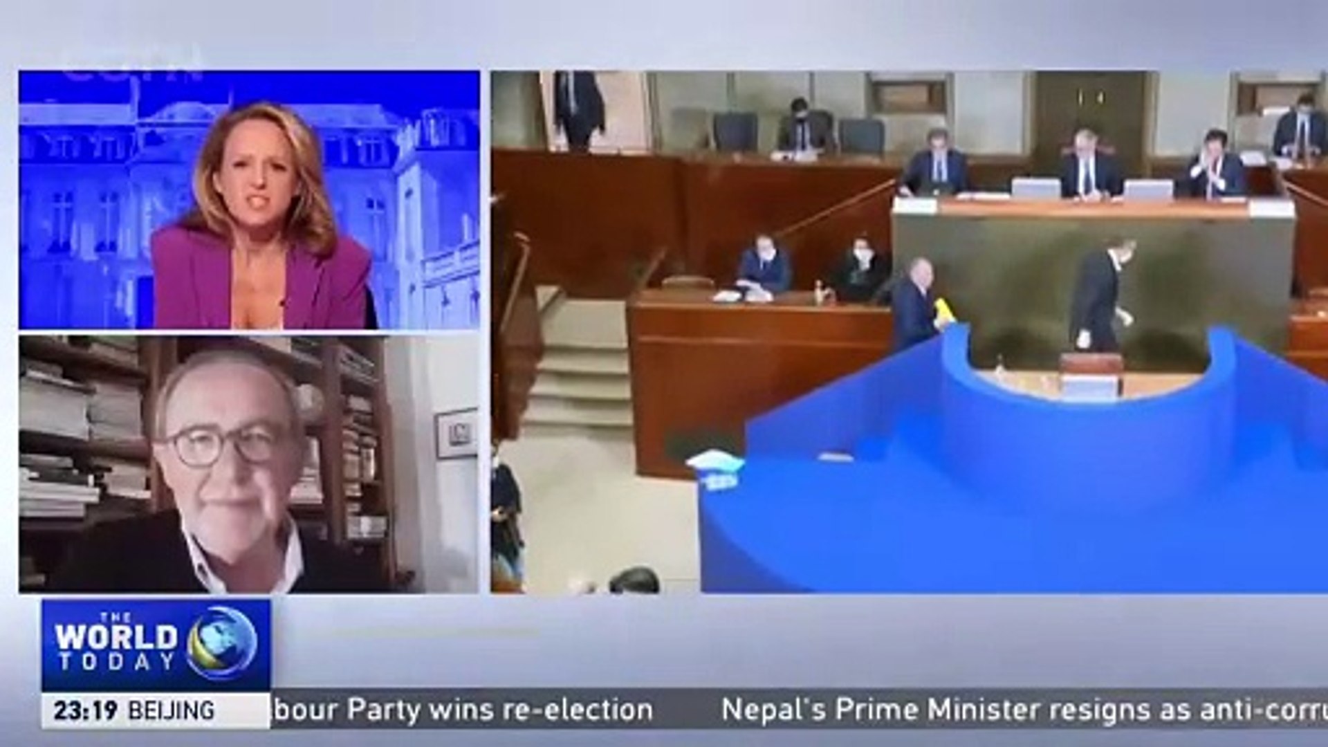 ⁣France Political Crisis