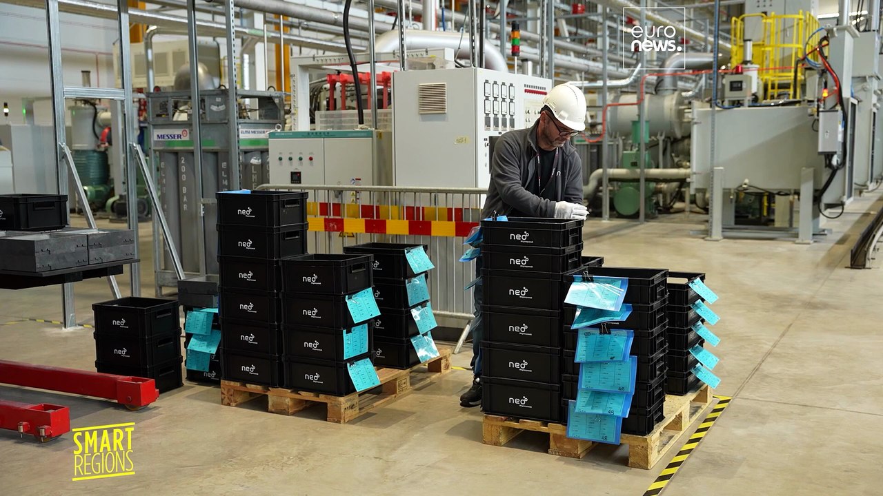 In Estland treibt eine neue Anlage für Seltenerdmagnete den grünen Wandel in Europa voran