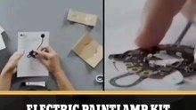 How To Make A Dimmer Lamp With Conductive Paint and Paper