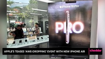 Apple’s Teases 'Awe‑Dropping' Event with New iPhone Air