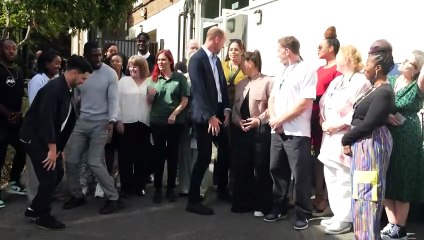Prince of Wales meets Spiral Skills charity workers