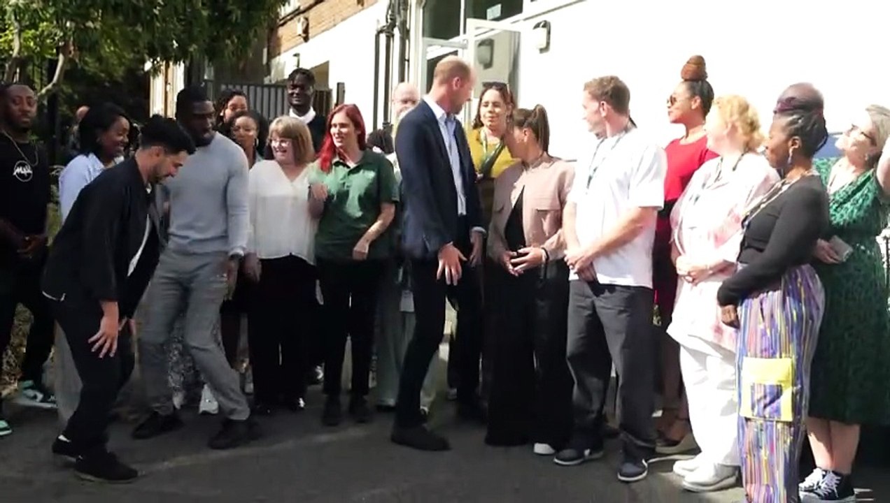 Prince of Wales meets Spiral Skills charity workers