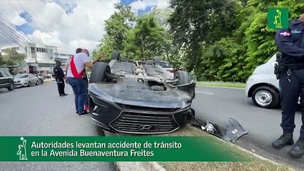 Autoridades intervienen accidente de tránsito en la avenida Buenaventura Freites
