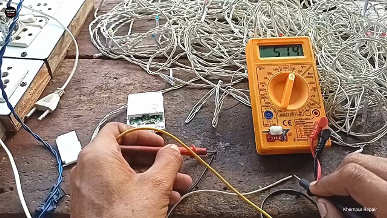 LED jhalar repair fold | Diwali jhalar light repair | led light repair