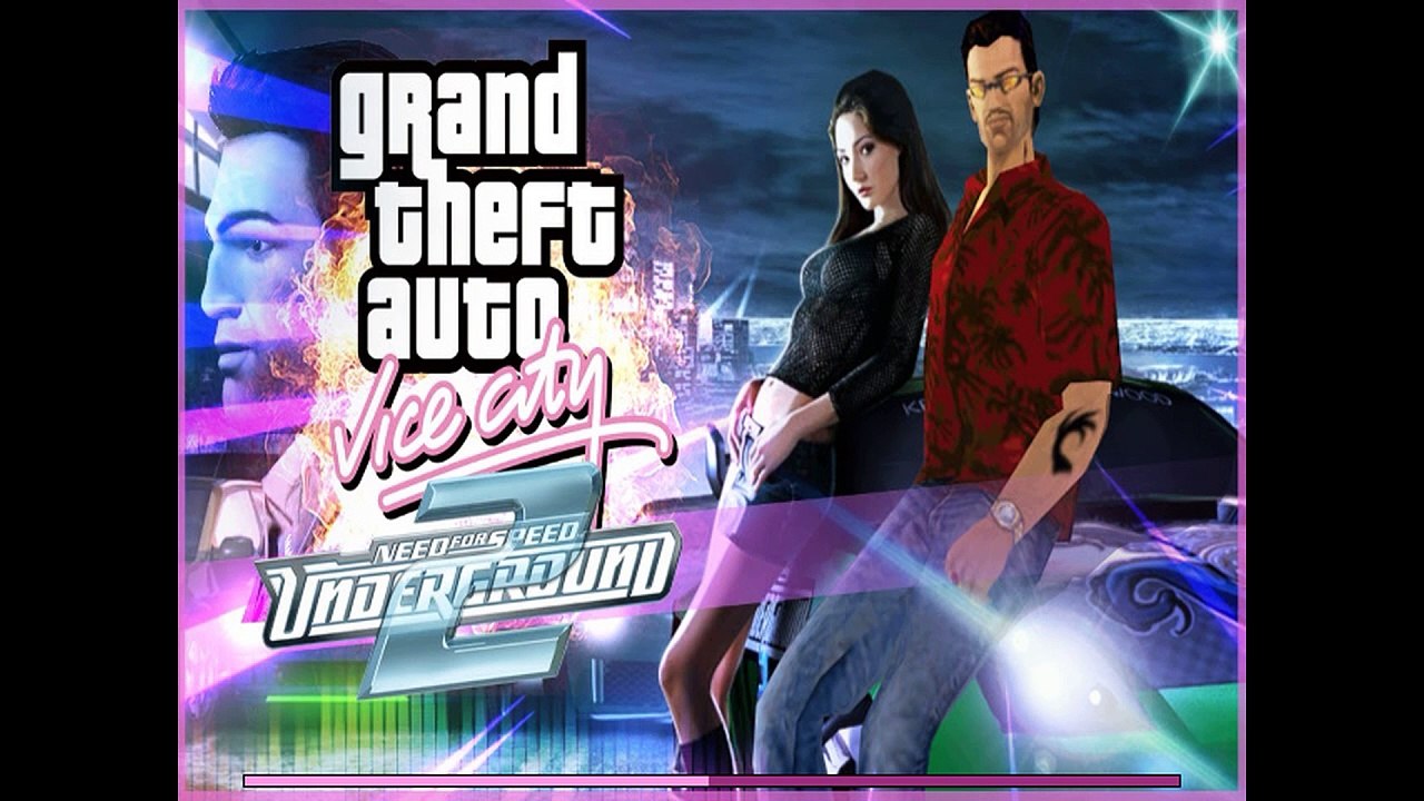 GTA Vice City NFS Underground 2018 - UPDATED 2021 |  Tyre Burnout - Video 1