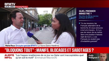 Crise politique: "Beaucoup d'instabilité, qui économiquement, ne facilite pas les choses", dénonce Hervé, chef d'entreprise, patron d'une agence d'intérim