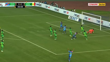 Le but de Cédric Bakambu face au Sénégal - Foot - Qualif. Coupe du monde