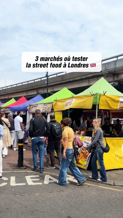 3 marchés où tester la street food à Londres 🇬🇧