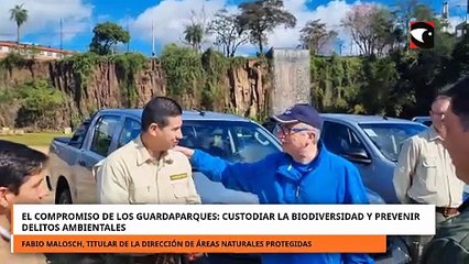 El compromiso de los guardaparques es custodiar la biodiversidad y prevenir delitos ambientales