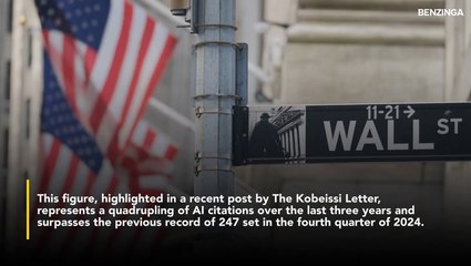 AI 'Revolution Is Here'—287 S&P 500 Firms Cite Artificial Intelligence On Earnings Calls In Q2