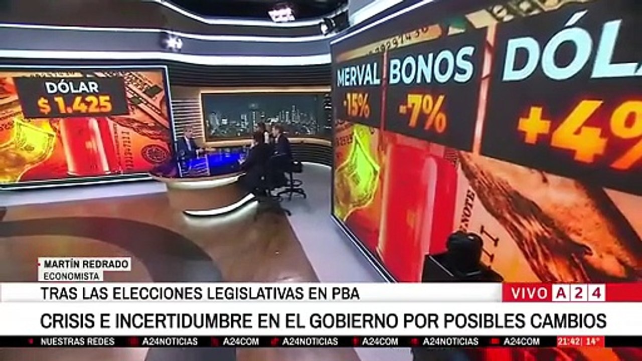 Redrado sobre el dólar