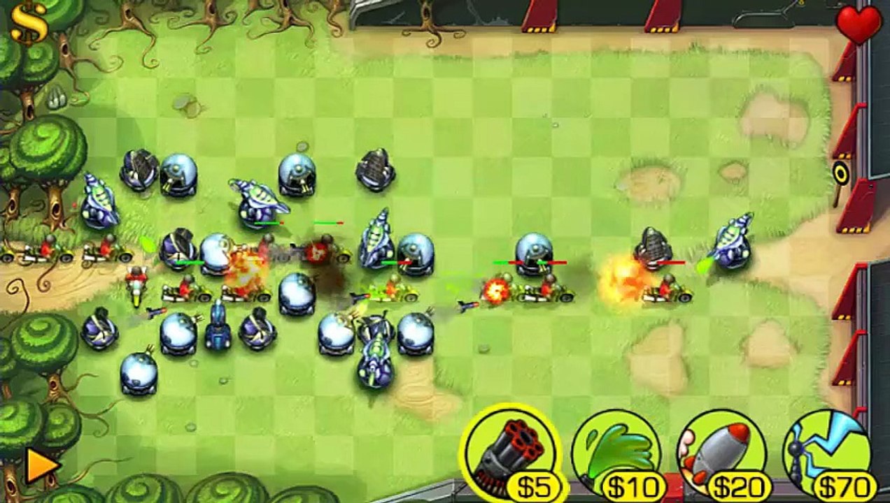 Fieldrunners para PSP PPSSPP