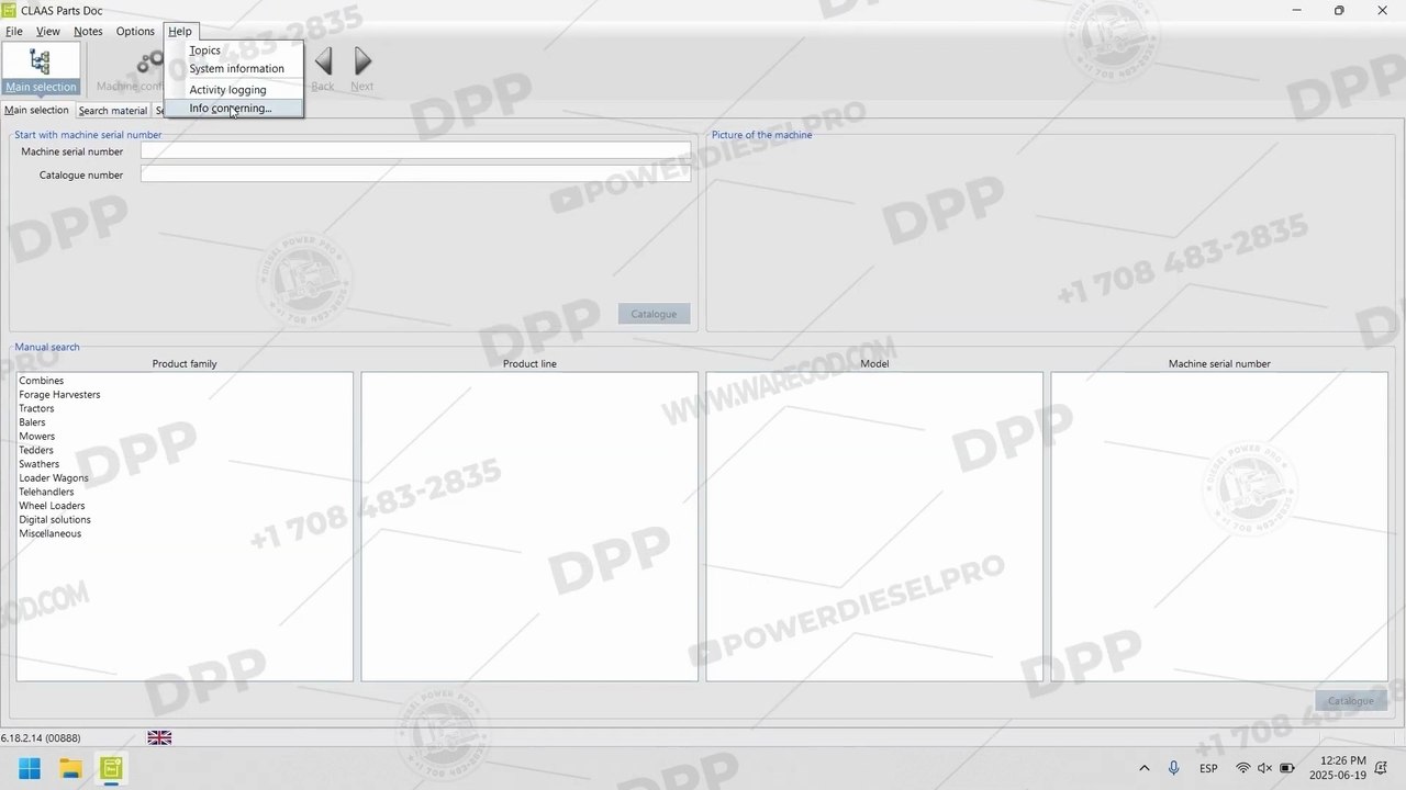 STEP-BY-STEP CLAAS PARTS DOC 2.2 UPDATE 888 [06.2025] INSTALLATION GUIDE