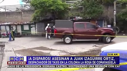¡Brutal! Identifican a despachador de buses asesinado por motosicario en colonia La Rosa