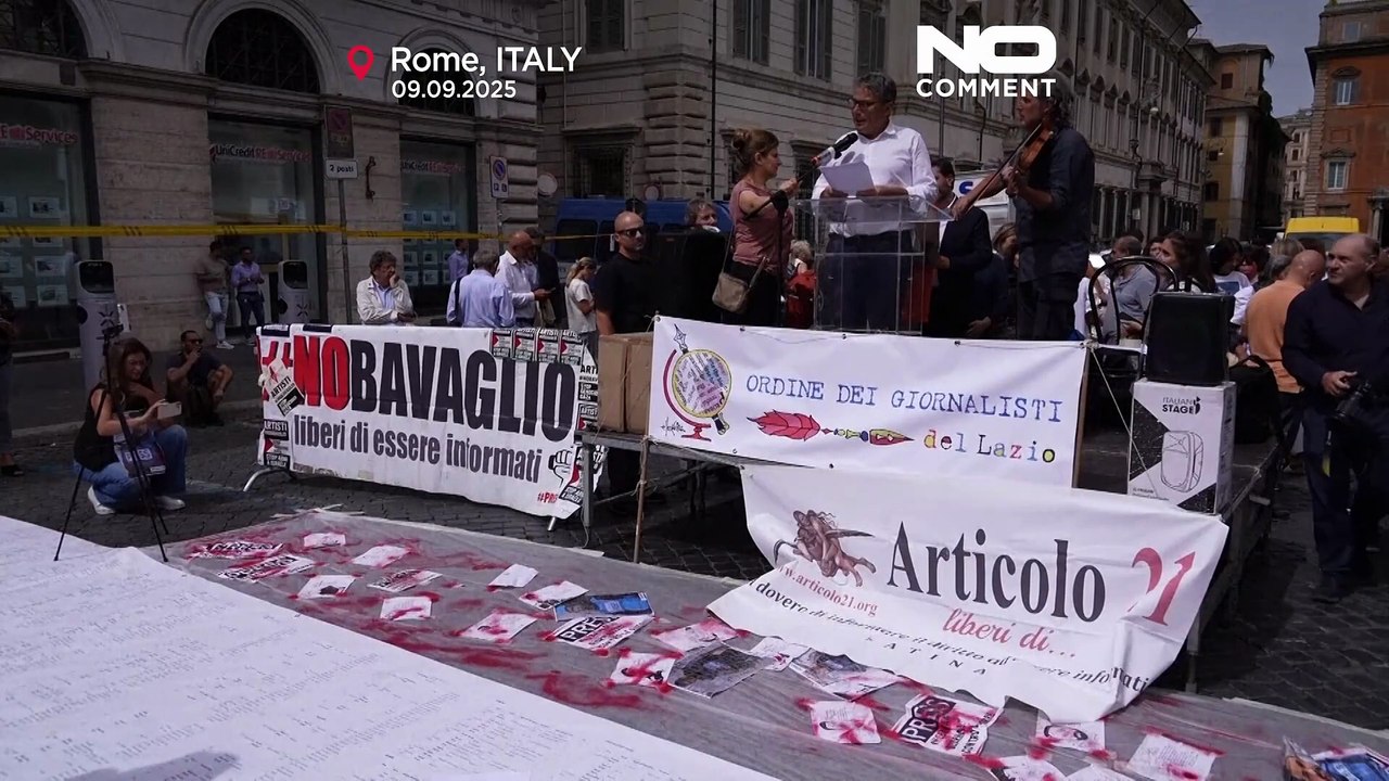Italian journalists honour colleagues killed in Gaza conflict