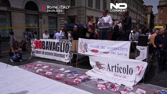 Giornalisti italiani onorano colleghi uccisi nel conflitto di Gaza