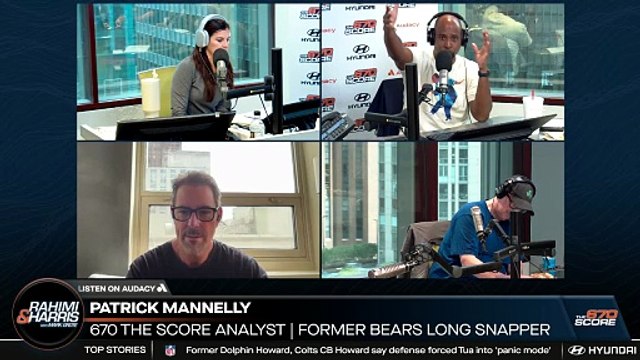 Patrick Mannelly is 'a little shocked' that Caleb Williams 'hasn't improved as much as we had hoped'