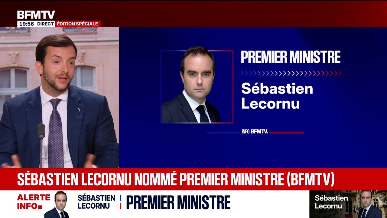 Sébastien Lecornu Premier ministre: "Emmanuel Macron choisi de se recroqueviller", estime Jean-Philippe Tanguy, député RN de la Somme