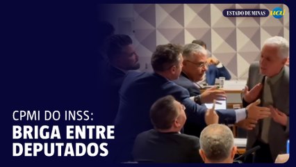 Parlamentares brigam e são apartados durante CPMI do INSS