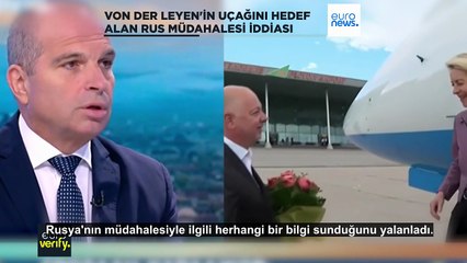 Von der Leyen'in uçağını hedef alan Rus GPS sinyal bozucularına ilişkin çelişkili iddiaların gerçeklik payı var mı?