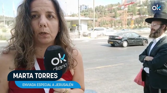 OKDIARIO en el lugar del atentado en Jerusalén donde fue asesinado un español: No tenemos miedo