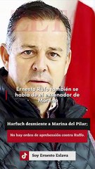 Harfuch desmiente a Marina del Pilar; No hay orden de aprehensión contra Ruffo.