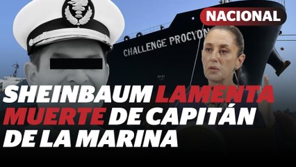 Sheinbaum lamenta muerte de capitán Abraham Pérez y lo deslinda de investigación | Reporte Indigo