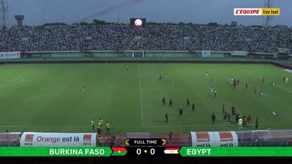 Match nul entre l'Egypte et le Burkina Faso - Foot - Qualif. Coupe du monde
