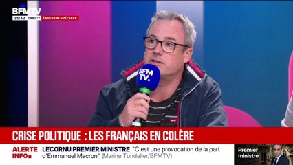 FORUM BFMTV - "Ce sont des guignols, c'est un spectacle l'Assemblée nationale", fustige Julien, chef d'entreprise