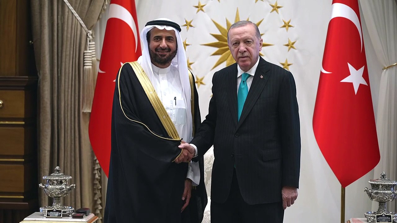 Cumhurbaşkanı Erdoğan, Suudi Arabistan Hac ve Umre Bakanı er-Rabia’yı kabul etti