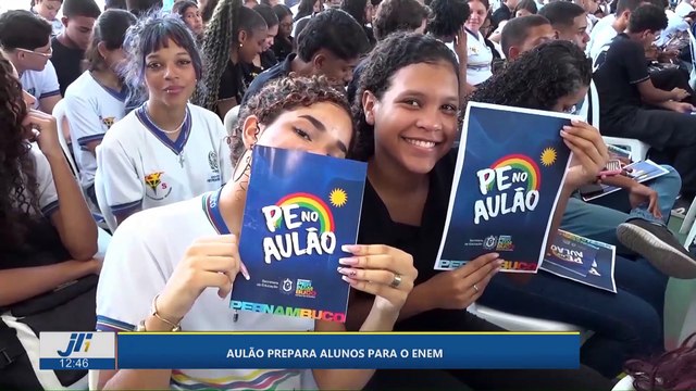 Aulão prepara alunos para o Enem