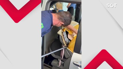 Receita Federal retém 83,9kg de substância análoga à maconha em veículo fiscalizado no município de Toledo