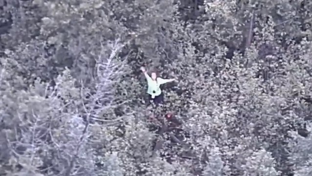Woman rescued from forest swamp after getting lost during YouTube survival challenge