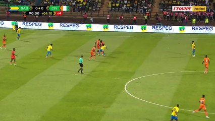 Match nul entre le Gabon et la Côte d'Ivoire - Foot - Qualif. Coupe du monde
