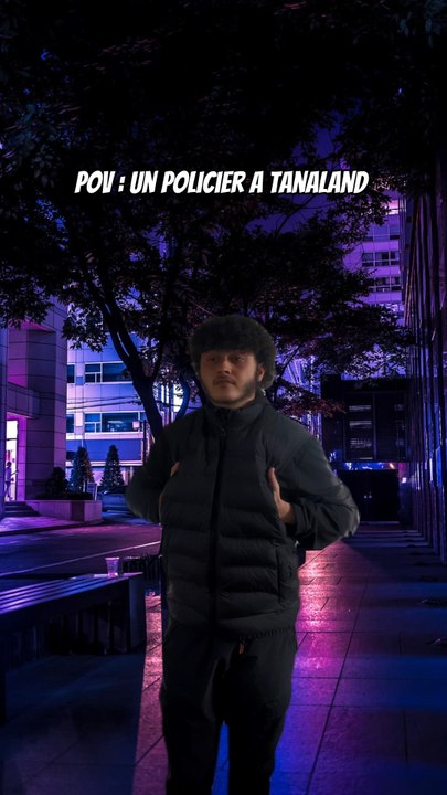 Un policier a tanaland