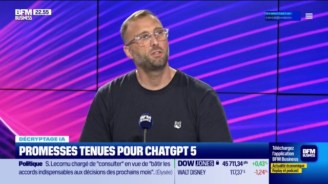 Promesses tenues pour ChatGPT-5 - 09/09