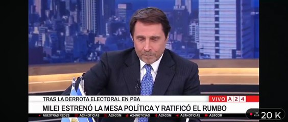 Feinmann confirmó cómo lo ven a Milei adentro de Casa Rosada