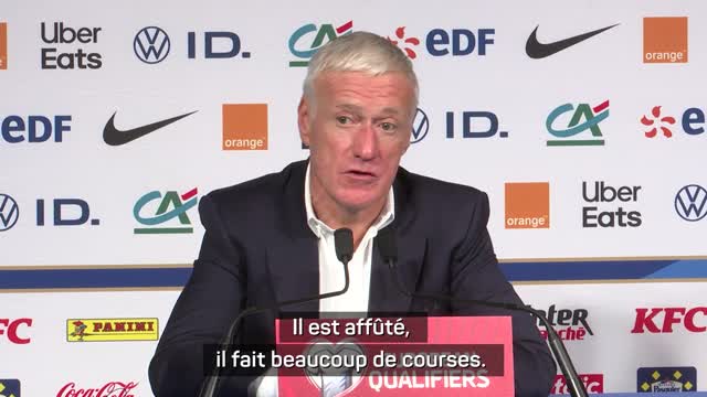 Bleus - Deschamps : "Pour Kylian, tout est toujours allé très vite"